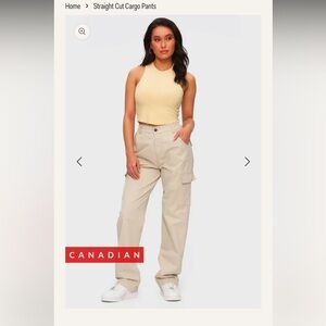 Kuwalla Tee straight leg cargo pants